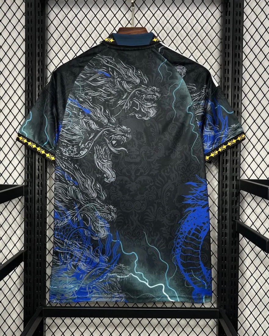 REAL MADRID NOIR ET BLEU CONCEPT DRAGON